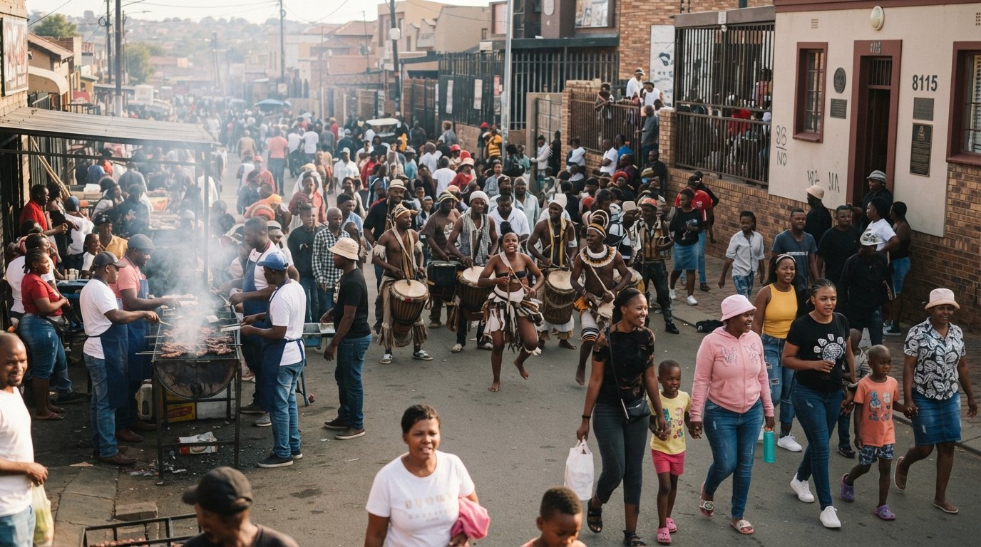 Orlando West, Soweto: history, shisa nyama and Vilakazi Street