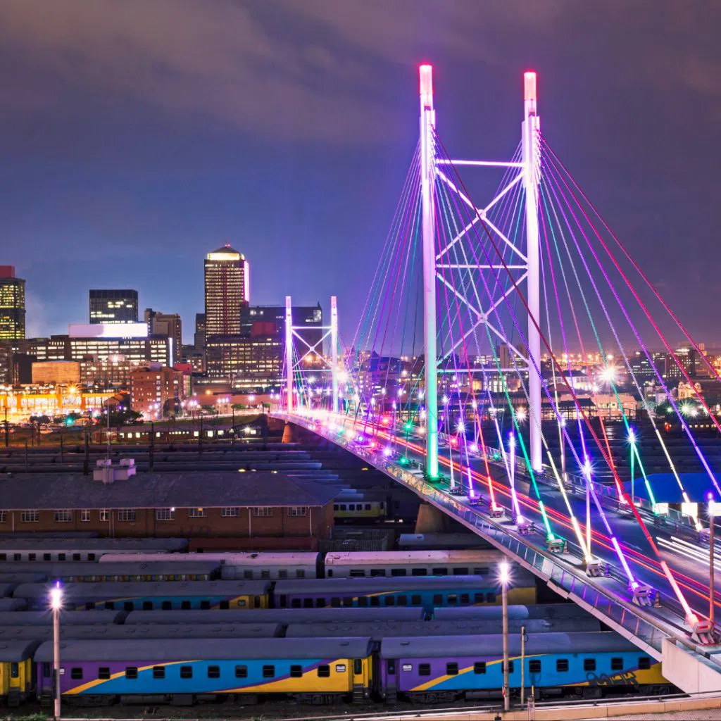 Nelson Mandela Bridge, Johannesburg